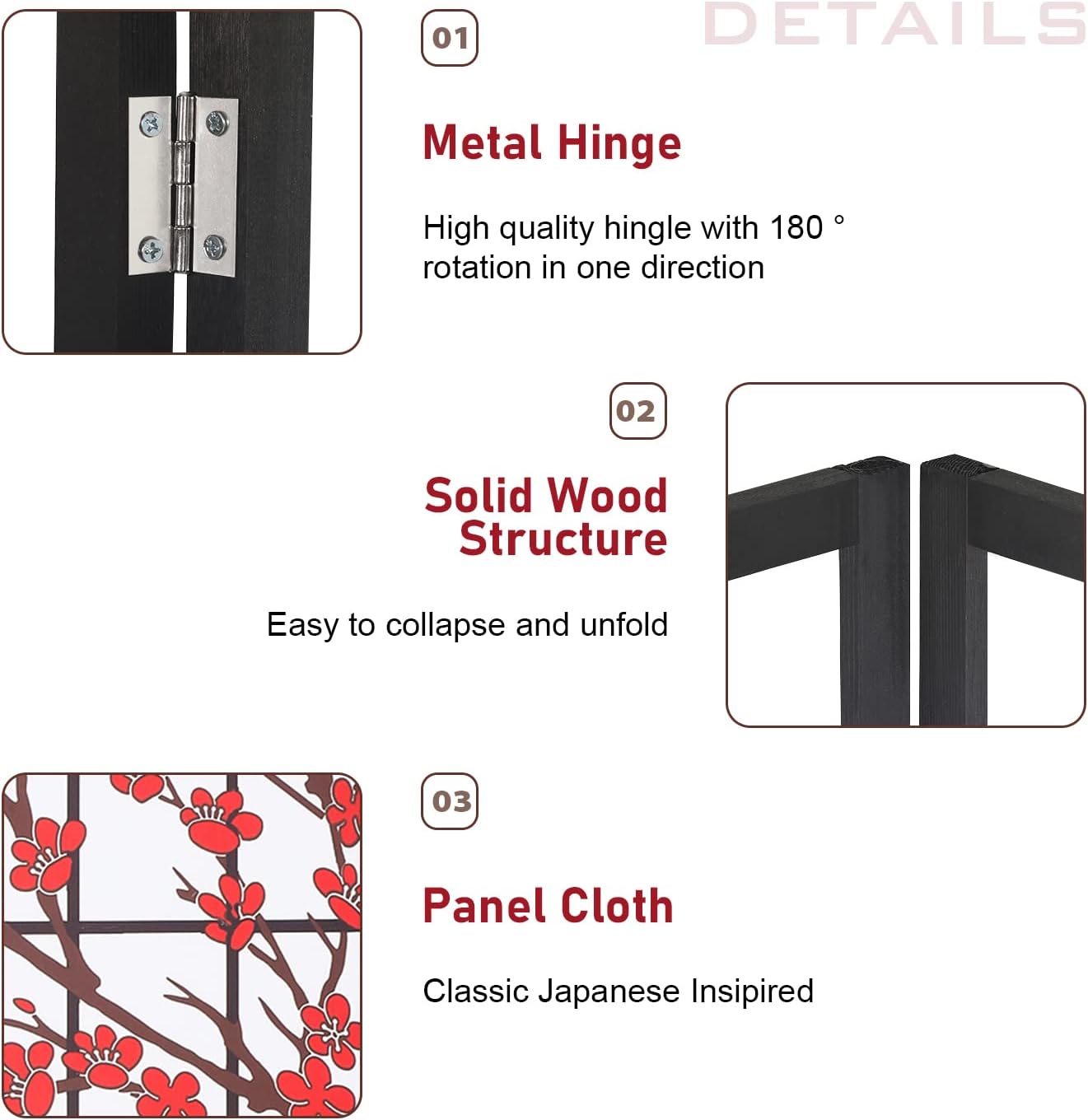 Divisória de Ambiente Dobrável - Shoji Screen Divider avaliação e preço