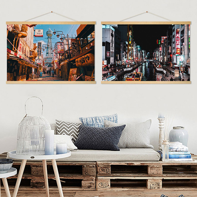 Pintura decorativa de cenário  - Japanese Tokyo Lifestyle avaliação e preço