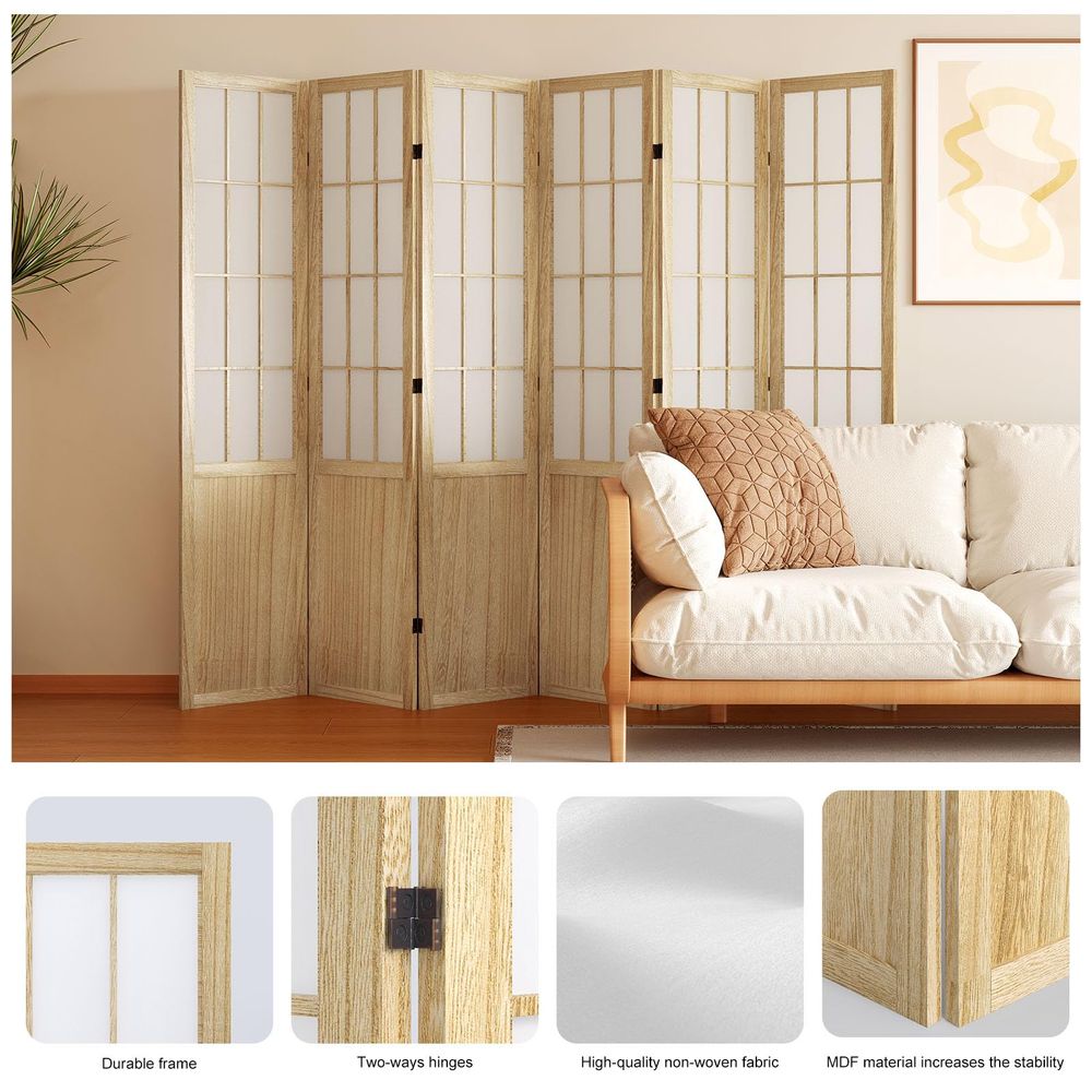 Divisória, Tela de Madeira Dob - Shoji Screen Divider avaliação e preço